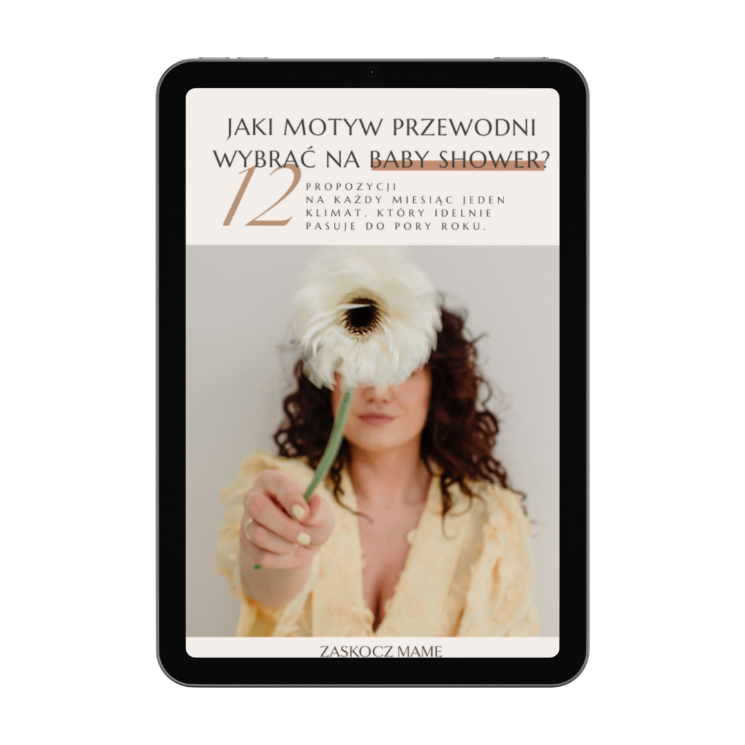 E-book "12 motywów przewodnich na baby shower"